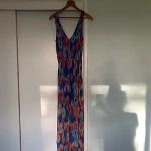 Rory Beca Silk Tie Dye Maxi Dress
